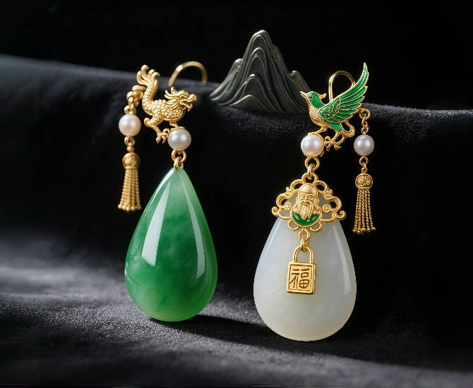 Jade Earrings Collection